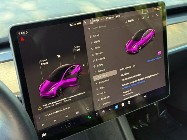 used 2023 Tesla Model 3 car, priced at $17,999