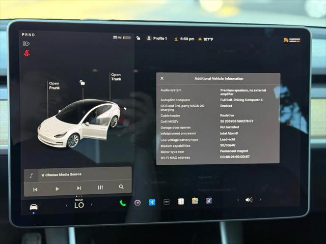 used 2020 Tesla Model 3 car, priced at $14,999