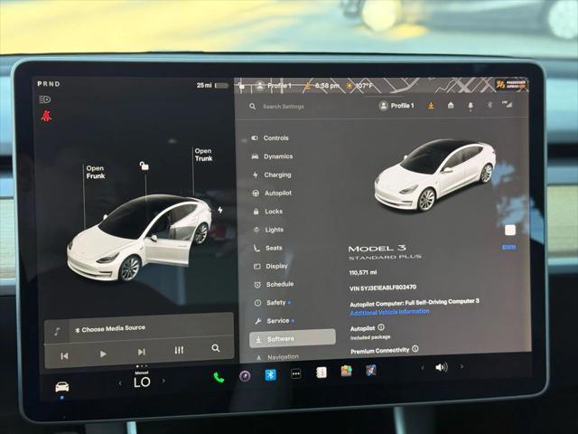 used 2020 Tesla Model 3 car, priced at $14,999