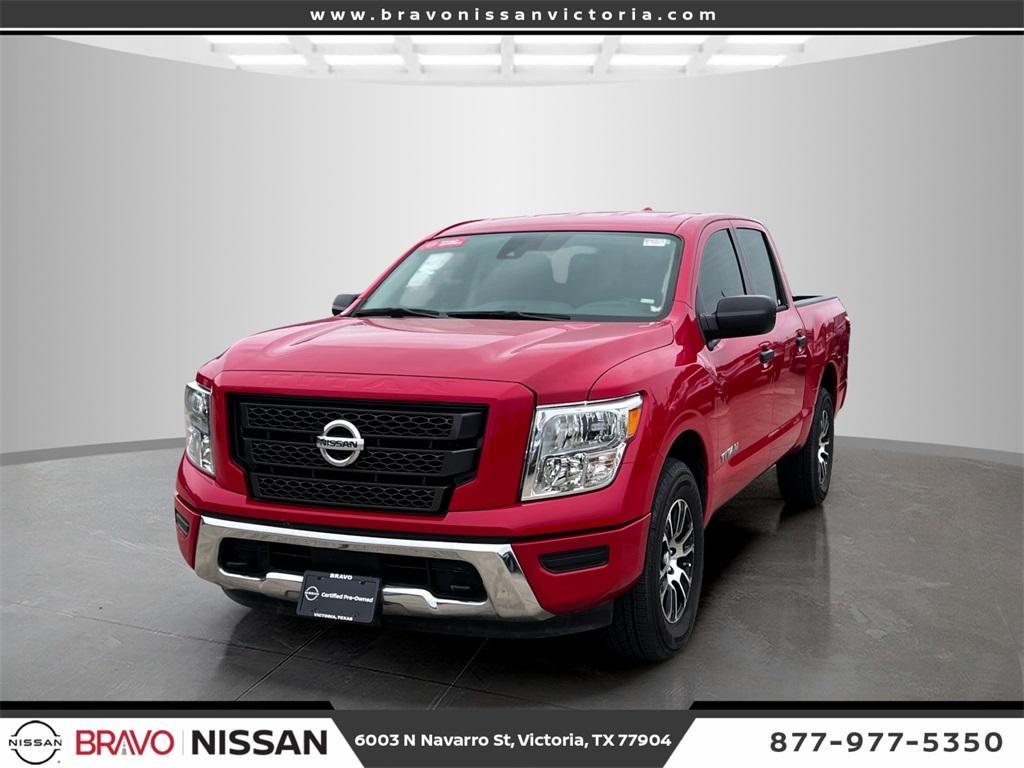 used 2022 Nissan Titan car, priced at $31,238