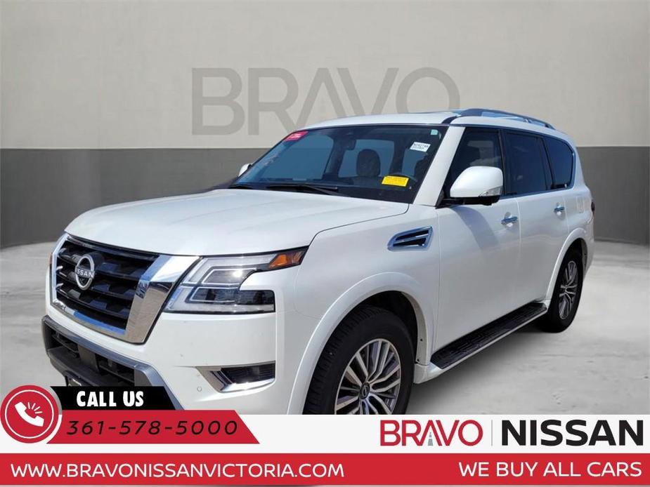 used 2024 Nissan Armada car, priced at $45,000