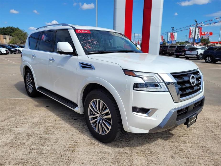 used 2024 Nissan Armada car, priced at $45,000