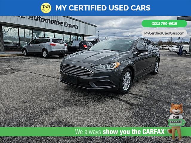 used 2017 Ford Fusion car, priced at $8,800
