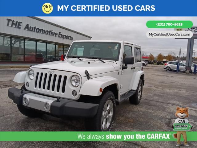 used 2015 Jeep Wrangler car, priced at $17,632