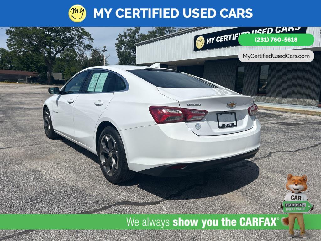 used 2020 Chevrolet Malibu car, priced at $15,273