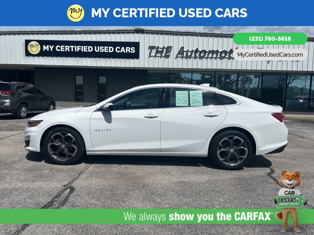 used 2020 Chevrolet Malibu car, priced at $15,273