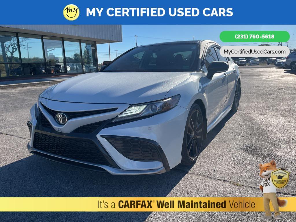 used 2021 Toyota Camry car, priced at $25,784