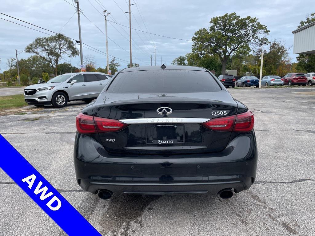 used 2018 INFINITI Q50 car, priced at $17,782