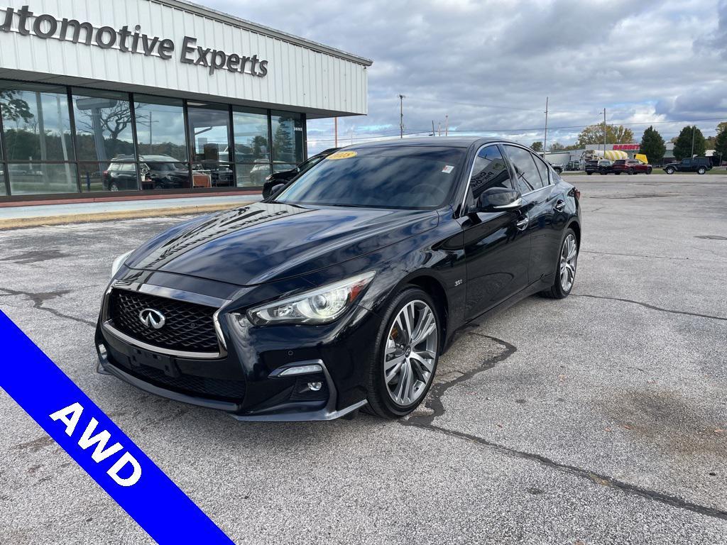used 2018 INFINITI Q50 car, priced at $17,682