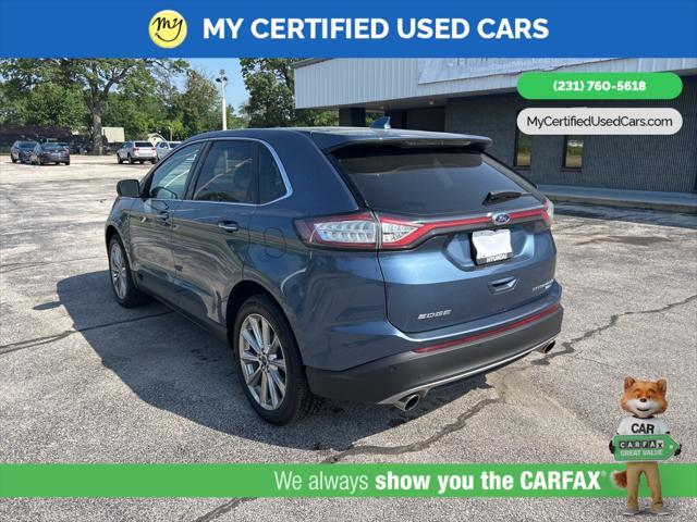 used 2018 Ford Edge car, priced at $16,780