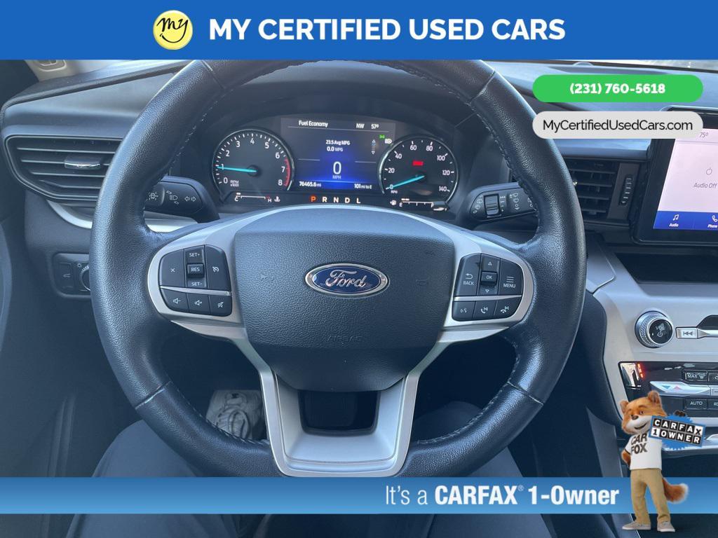 used 2022 Ford Explorer car, priced at $25,284