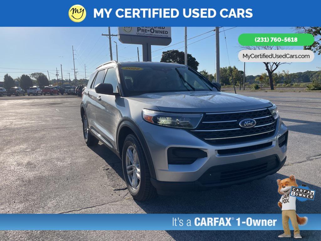 used 2022 Ford Explorer car, priced at $25,284