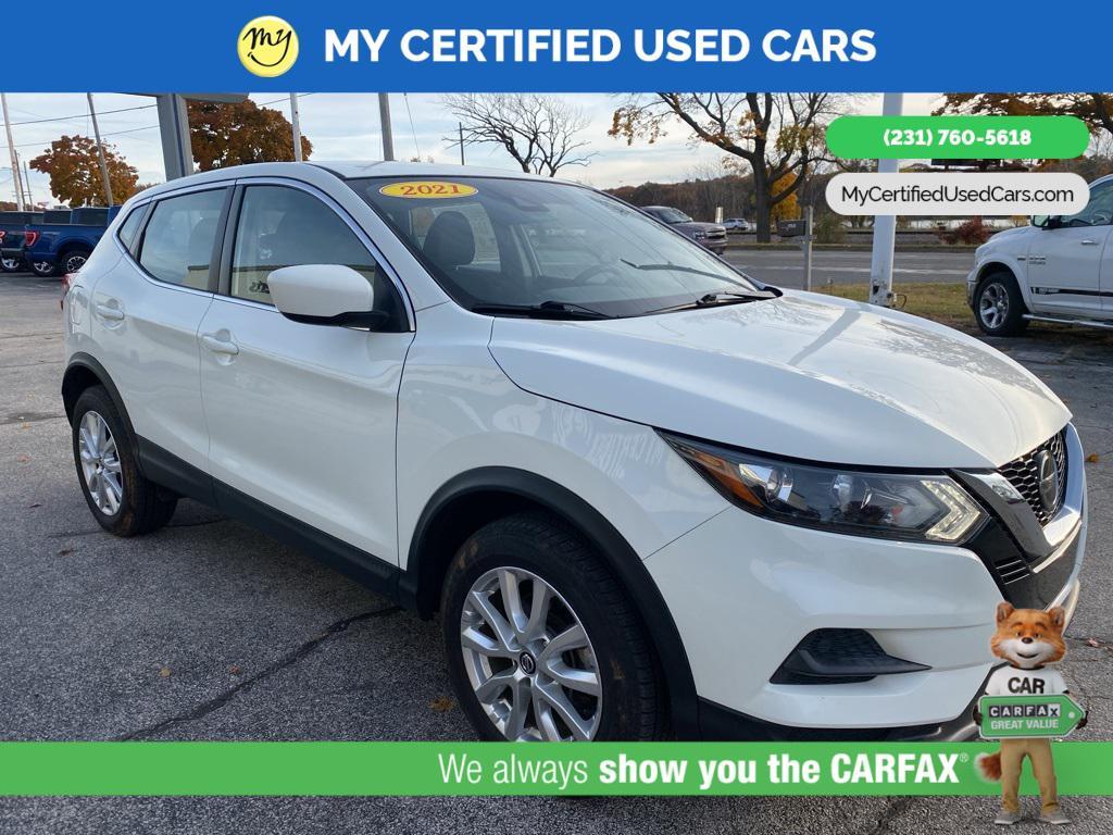 used 2021 Nissan Rogue Sport car, priced at $15,971