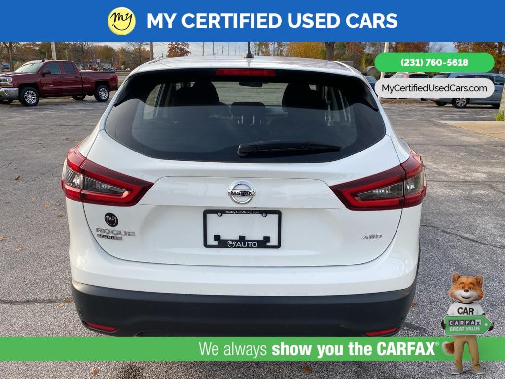 used 2021 Nissan Rogue Sport car, priced at $15,971