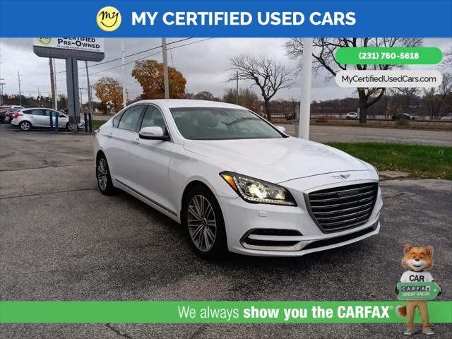 used 2019 Genesis G80 car, priced at $24,402