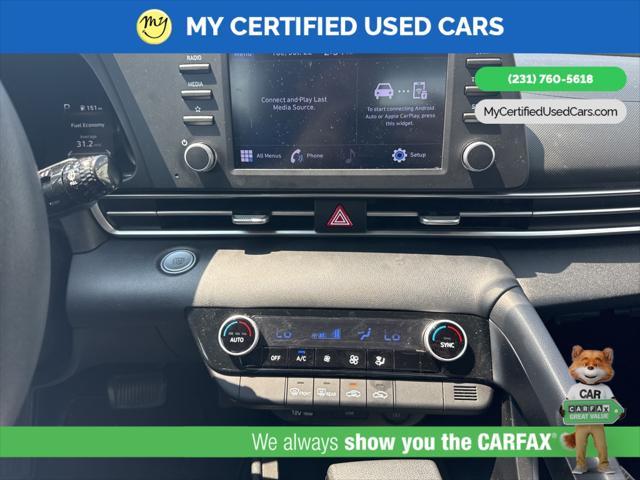 used 2022 Hyundai Elantra car, priced at $16,482