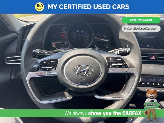 used 2022 Hyundai Elantra car, priced at $16,482