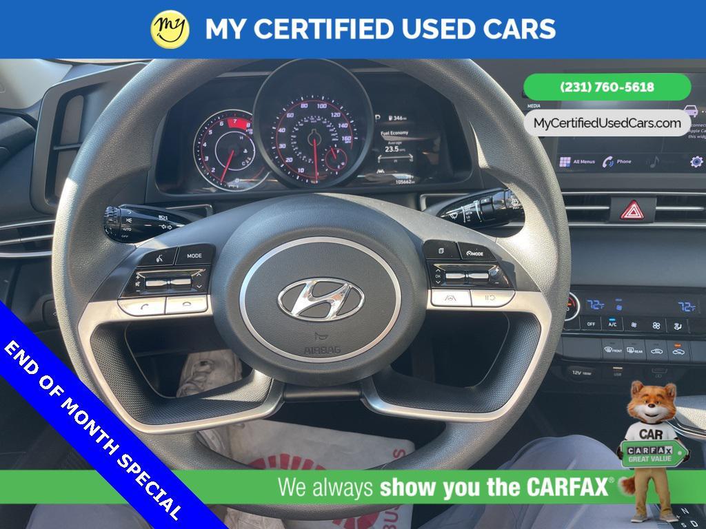 used 2022 Hyundai Elantra car, priced at $14,980