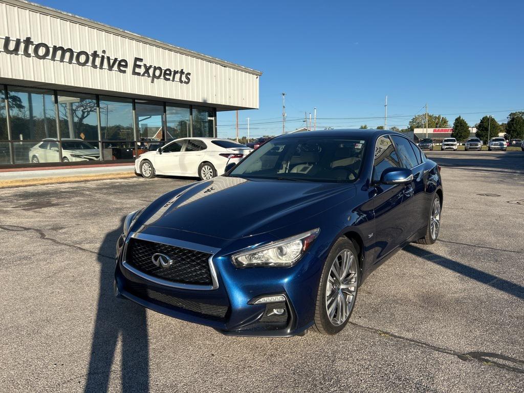 used 2018 INFINITI Q50 car, priced at $18,990