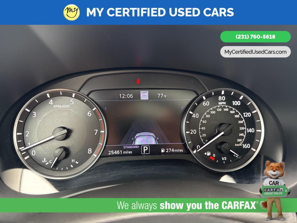 used 2022 INFINITI QX50 car, priced at $34,881