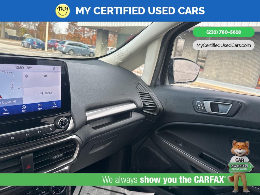 used 2022 Ford EcoSport car, priced at $15,981
