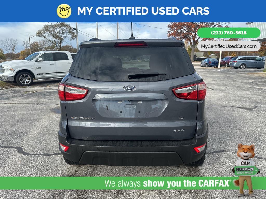 used 2022 Ford EcoSport car, priced at $15,981