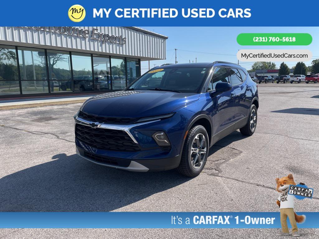 used 2023 Chevrolet Blazer car, priced at $23,980