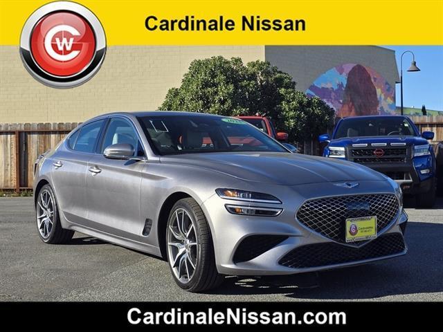 used 2023 Genesis G70 car, priced at $26,200