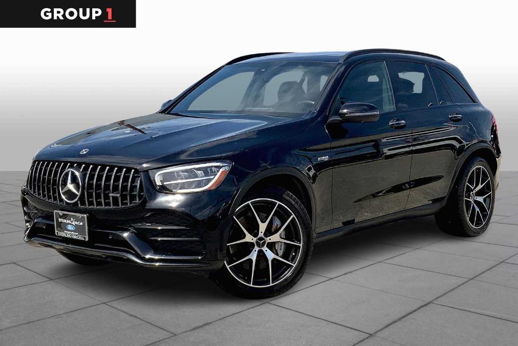 used 2021 Mercedes-Benz AMG GLC 43 car, priced at $37,223