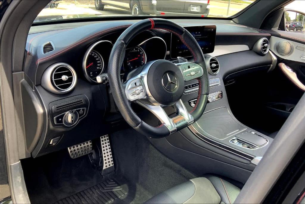used 2021 Mercedes-Benz AMG GLC 43 car, priced at $37,223