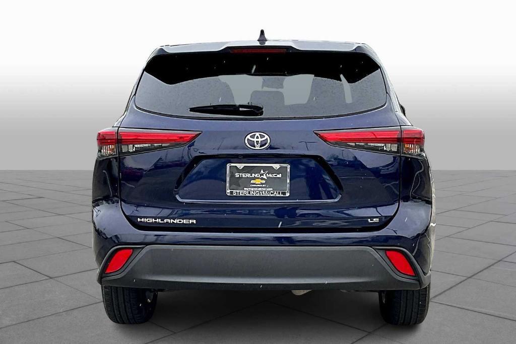 used 2021 Toyota Highlander car, priced at $24,998