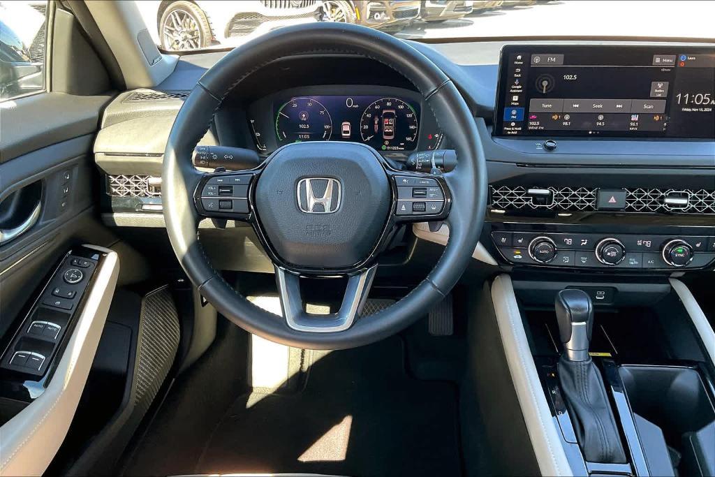 used 2023 Honda Accord Hybrid car, priced at $32,867