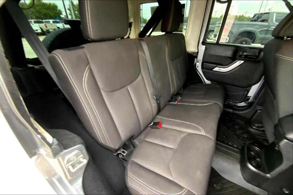 used 2017 Jeep Wrangler Unlimited car, priced at $13,998