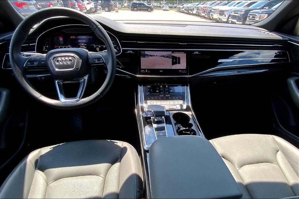 used 2021 Audi Q8 car, priced at $39,678