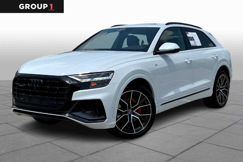 used 2021 Audi Q8 car, priced at $39,678