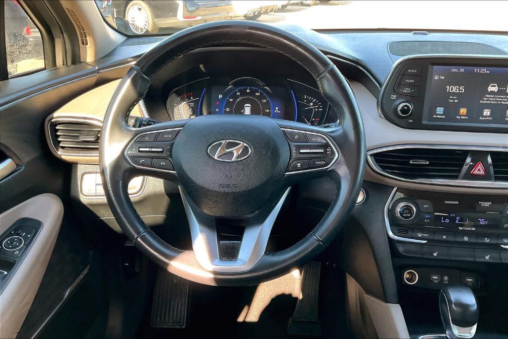 used 2019 Hyundai Santa Fe car, priced at $16,909