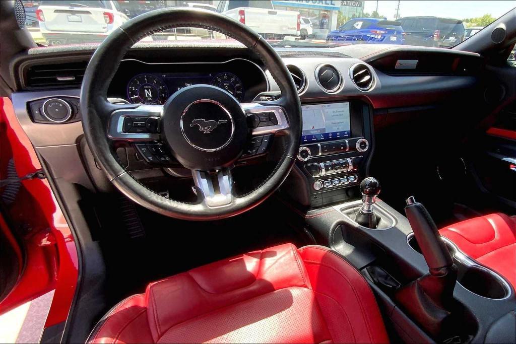 used 2022 Ford Mustang car, priced at $38,998