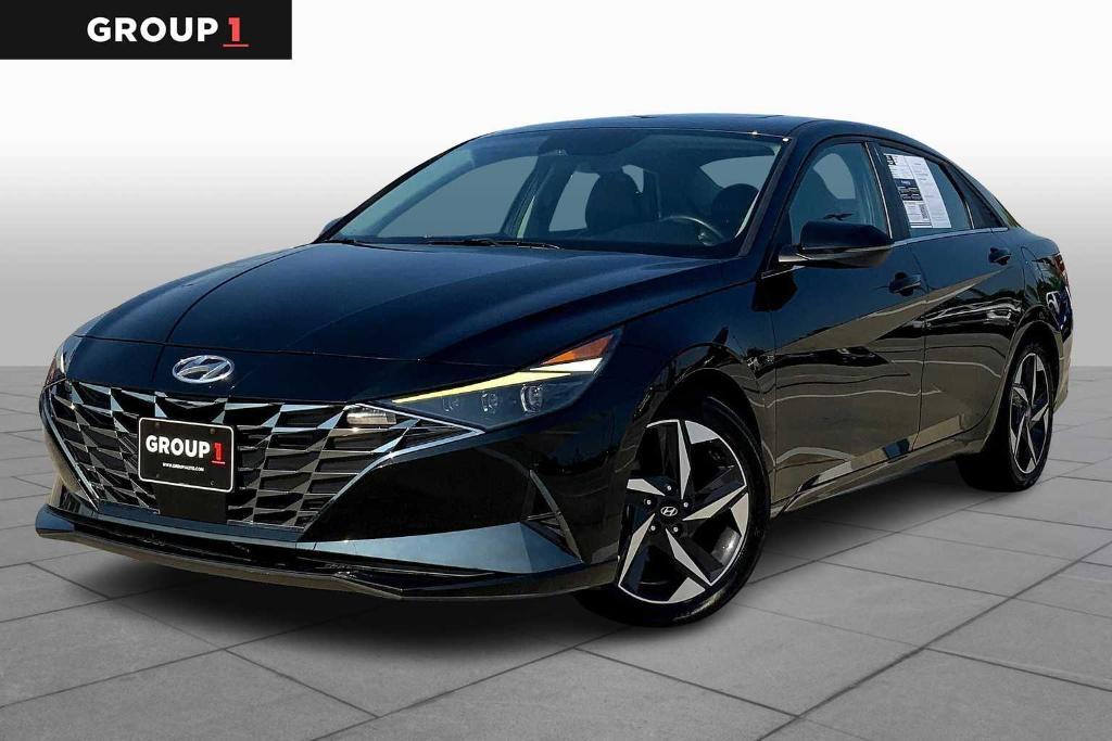 used 2021 Hyundai Elantra car, priced at $18,118