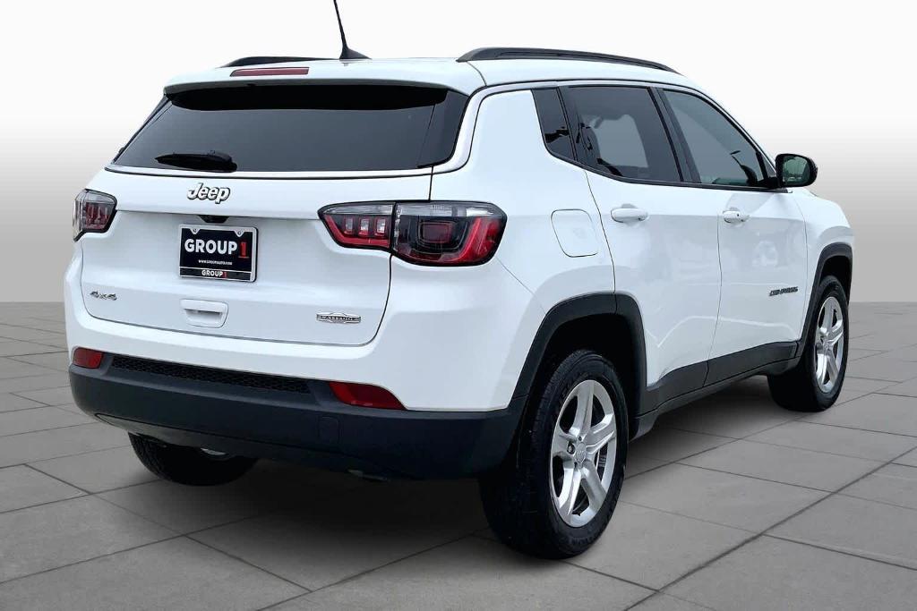 used 2023 Jeep Compass car, priced at $19,191