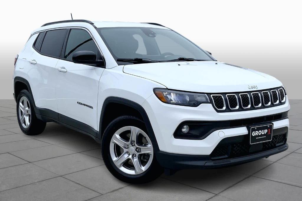 used 2023 Jeep Compass car, priced at $19,191