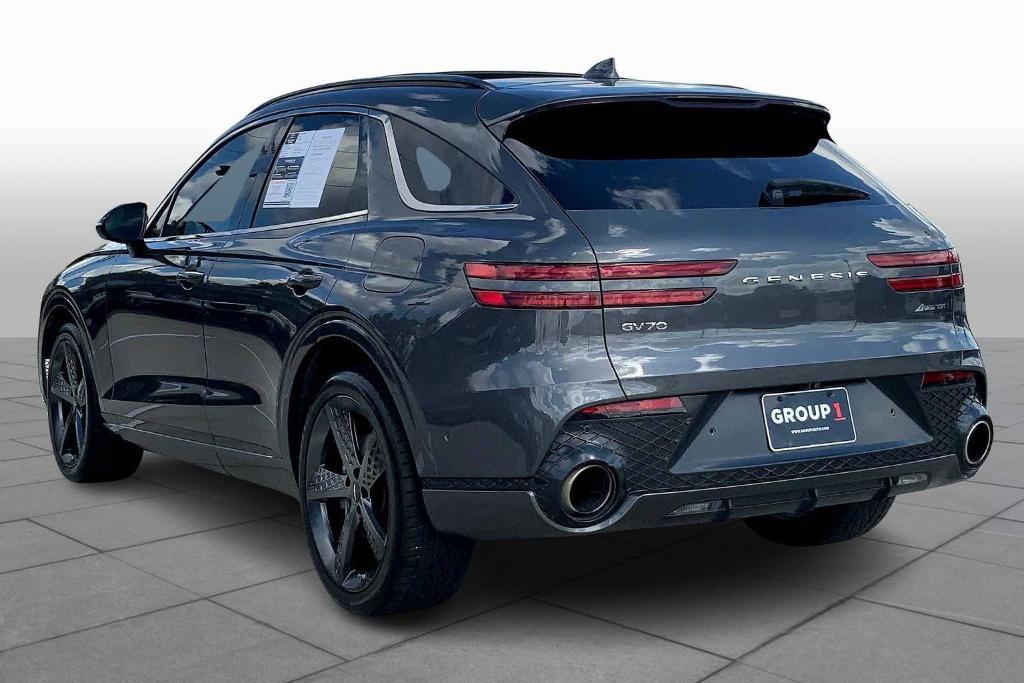 used 2022 Genesis GV70 car, priced at $32,302