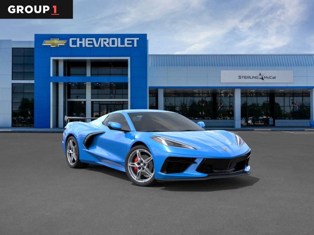 new 2025 Chevrolet Corvette car, priced at $83,675