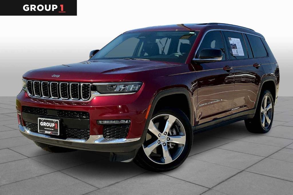 used 2021 Jeep Grand Cherokee L car, priced at $23,743