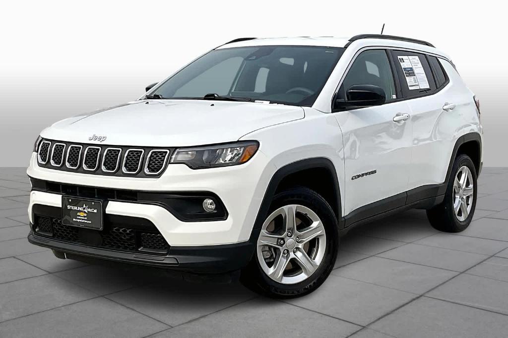 used 2023 Jeep Compass car, priced at $21,628