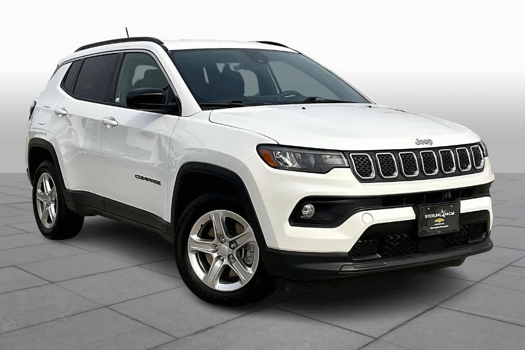 used 2023 Jeep Compass car, priced at $21,628