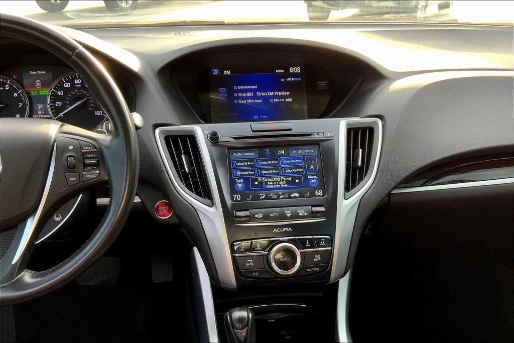 used 2017 Acura TLX car, priced at $17,750