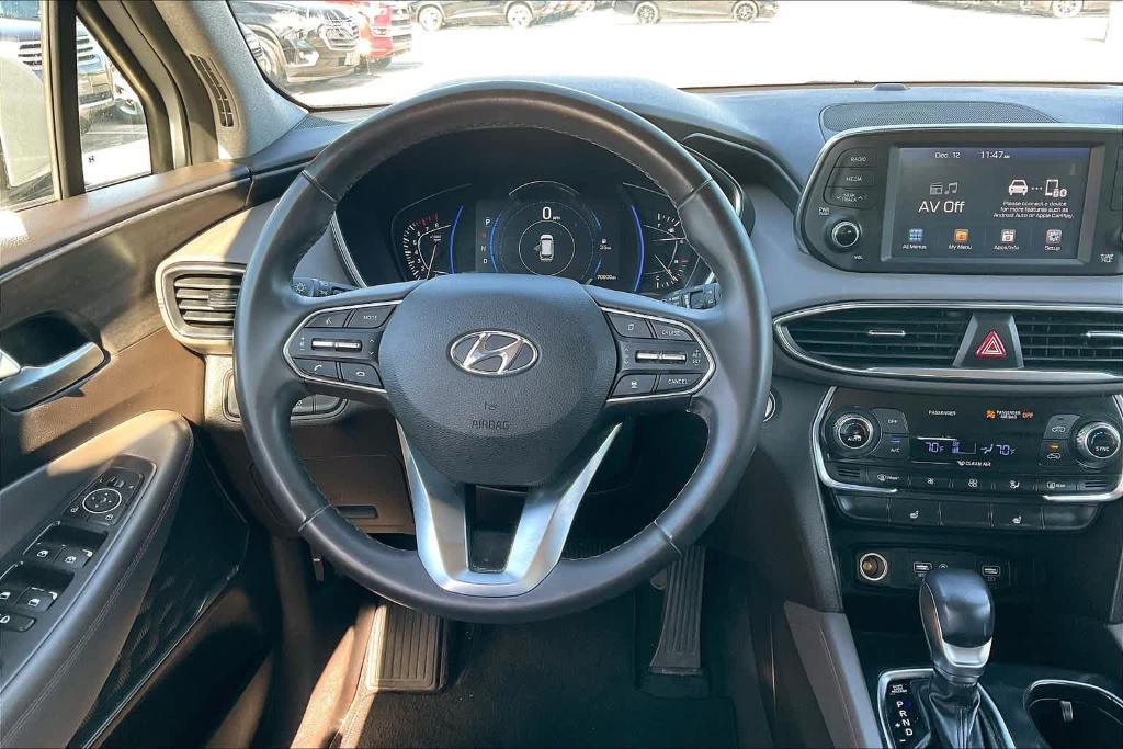 used 2019 Hyundai Santa Fe car, priced at $20,622