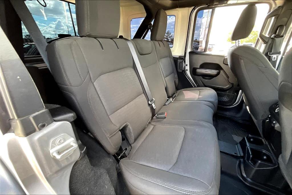 used 2020 Jeep Wrangler Unlimited car, priced at $27,555