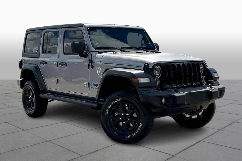 used 2020 Jeep Wrangler Unlimited car, priced at $27,555