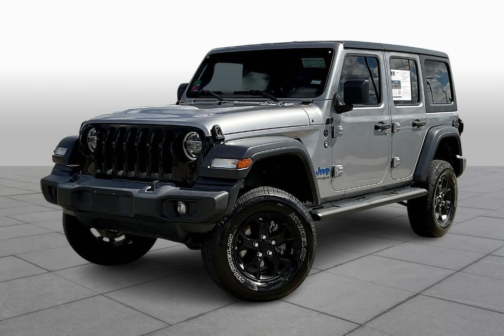 used 2020 Jeep Wrangler Unlimited car, priced at $27,555